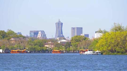 杭州西湖春天风景