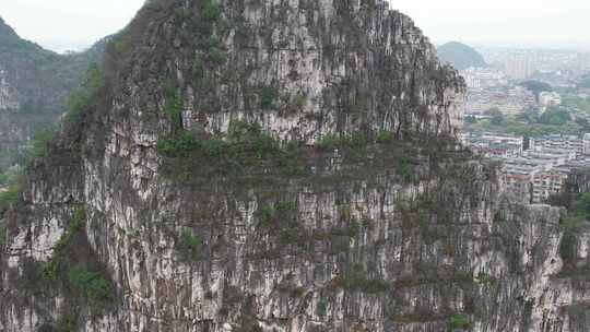 广西桂林南溪山4A景区航拍