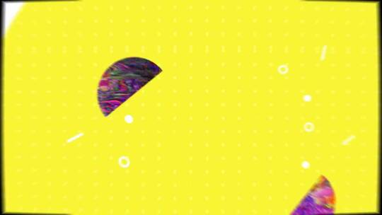 动感时尚形状标志活动开场介绍AE模板