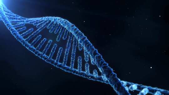 DNA细胞喝基因链人体工程学视频素材模板下载