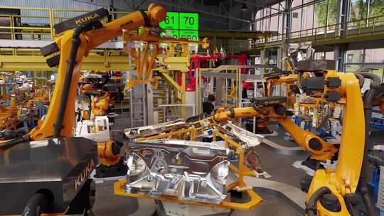 工业化4.0、工业虚拟世界 、机械臂、自动化05