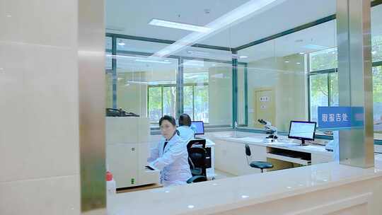 医院化验室-滑道拍