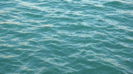蓝色水面波浪波纹素材4k