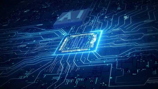 AI人工智能智慧科技AI科技视频素材模板下载