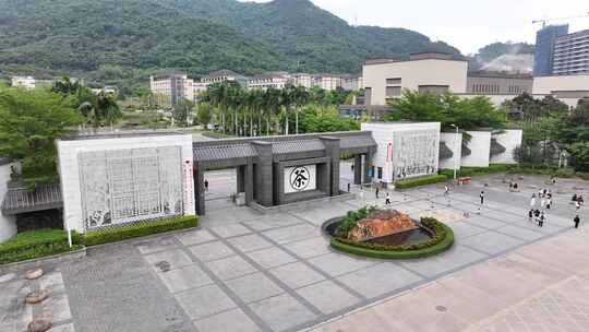 福建农林大学安溪茶学院农大茶院航拍