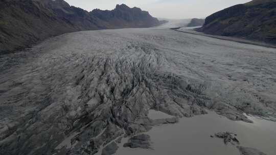冰岛冰川的美丽视频素材模板下载