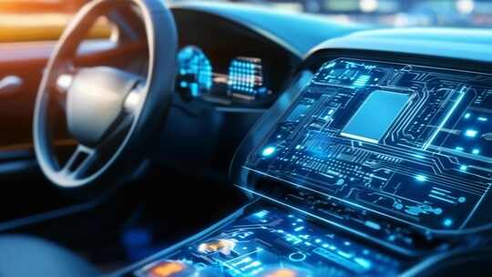 汽车内饰智能科技显示屏