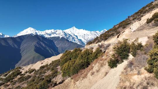 梅里雪山卡瓦格博日照金山朝霞银河月照金山