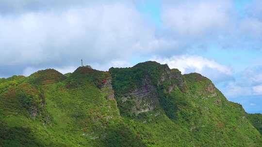 贵州遵义太阳坪景区日出延时摄影