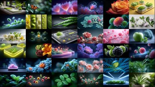 植物科技赋能自然生命(前102S为快速预览)高清在线视频素材下载