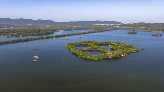 中国杭州西湖秋日美景（合集）