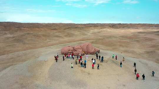 敦煌 大地之子 艺术建筑航拍