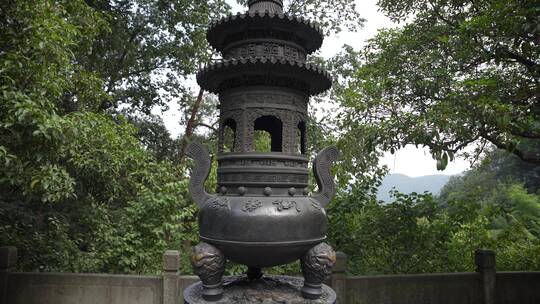 杭州飞来峰韬光寺风景