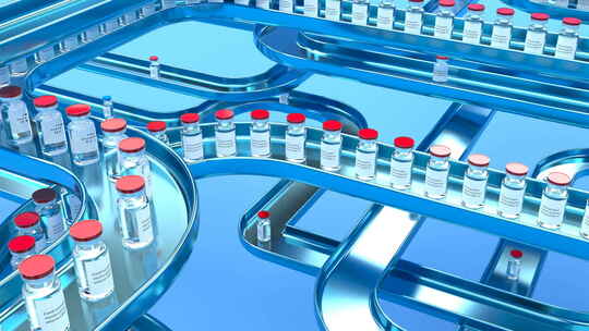 疫苗输送机医学科学制药实验室能够无缝循环