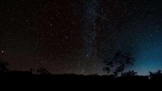 星空银河夜空延时