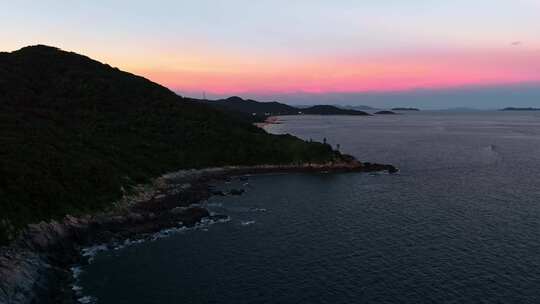 广东阳江海陵岛旅游风光航拍