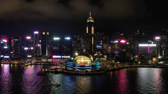 香港维多利亚港夜景