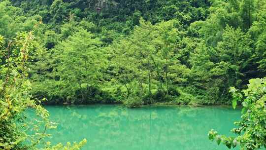 青山绿水江河流域美丽风景