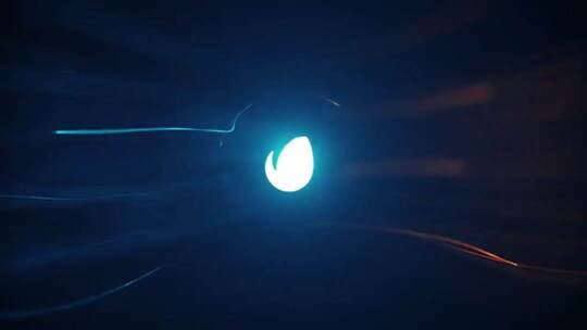 简洁抽象条纹标志展示