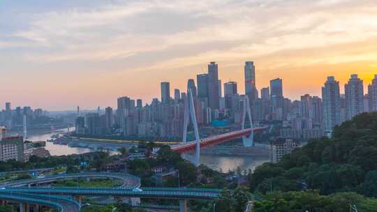 重庆大范围夜景延时宣传片合集