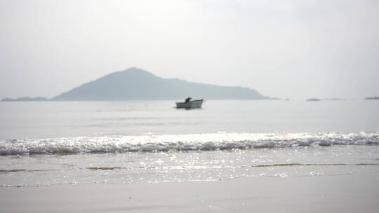 海滩海浪大海海滨海边沙滩