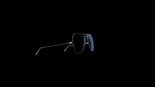 太阳镜眼镜墨镜视频素材模板下载