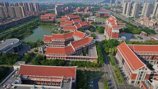 航拍厦门医学院