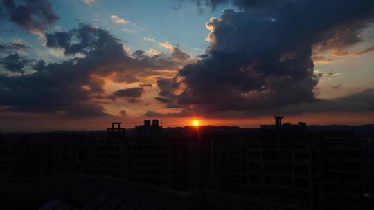 夕阳 太阳下山