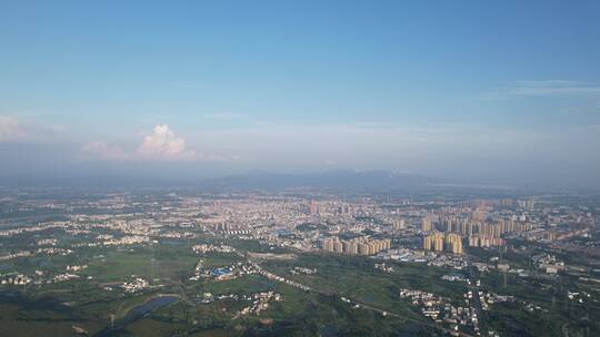 大山中风景航拍