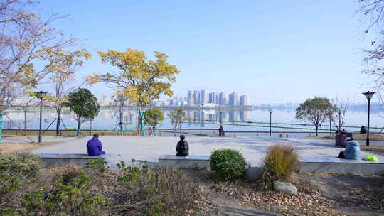 武汉洪山区南湖花溪公园风景