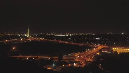 高清实拍城市夜景