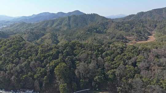 江西婺源江湾景区群山风景