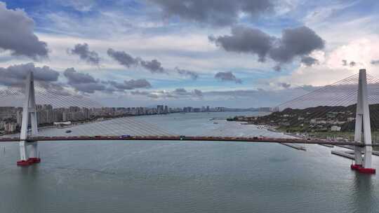 汕头内海湾航拍