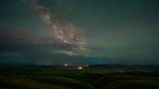 银河,星空,星际,安集海大峡谷,新疆