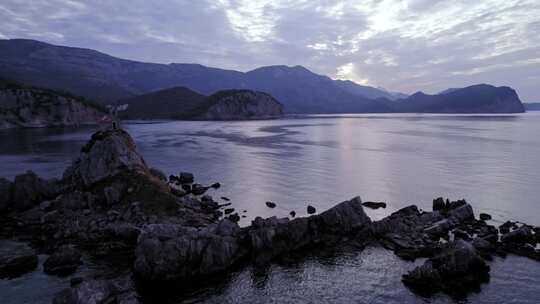 教堂，海洋，海，岩石