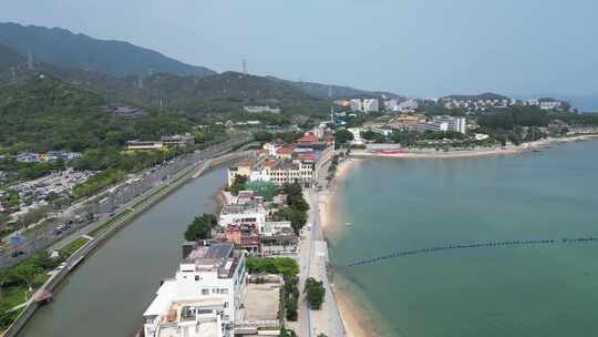 深圳大鹏较场尾民宿海景风光