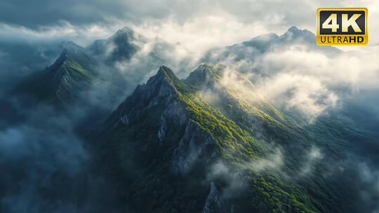 湖南张家界人间仙境山林风景视频素材2