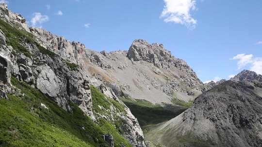 夏季高原户外风景素材