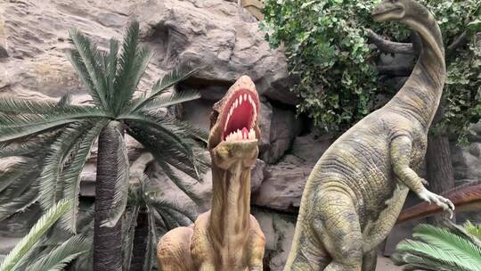 侏罗纪公园恐龙模型仿真