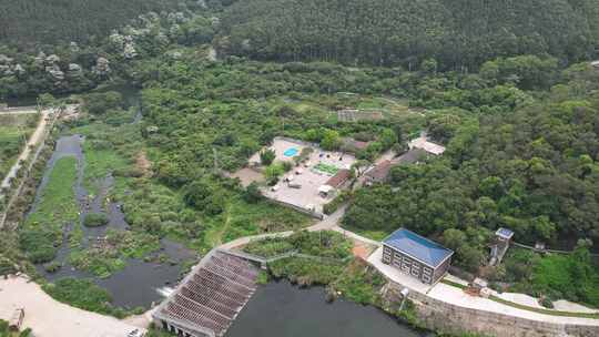 福清市东张水库人工湖景石竹湖石竹山风景区