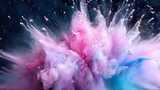 彩色粉尘爆炸彩墨爆炸颜料爆炸色彩爆炸高清在线视频素材下载