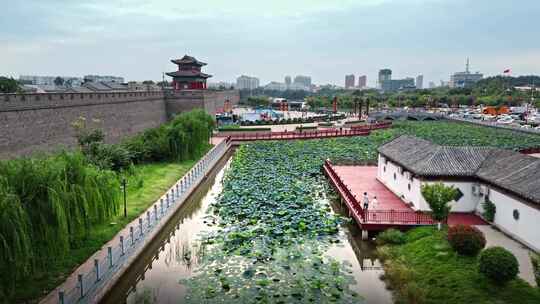 邯郸市大名县大名府老城航拍