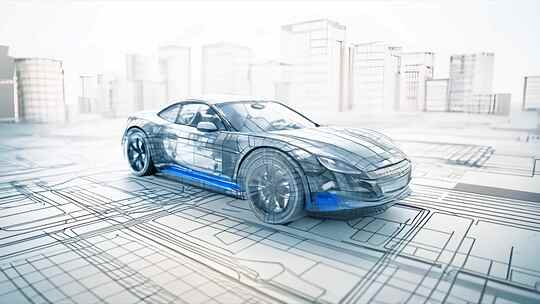 先进汽车技术 全息空气投影 新能源车辆