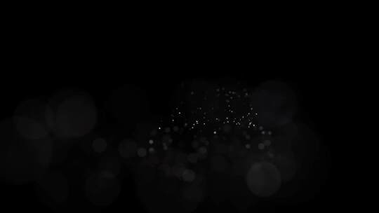 黑色背景粒子特效