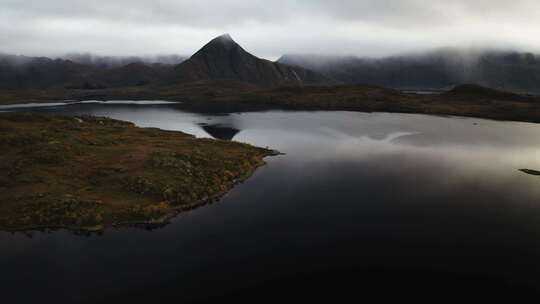 Ocean， Drone，Lofoten