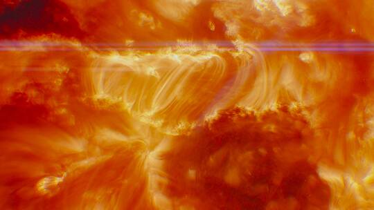 三维动画太阳耀斑核爆辐射宇宙恒星太阳系22