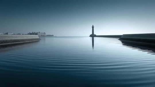 指引方向的光芒灯塔守护希望