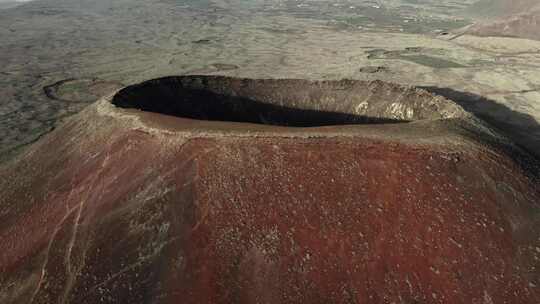 火山，火山口，灭绝，贫瘠