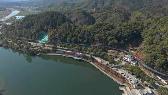 江西婺源江湾景区沿河风景