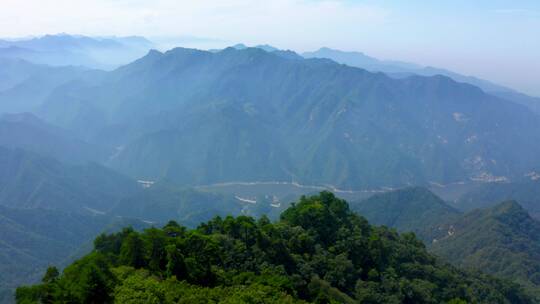 西安南五台山风景区秦岭山脉